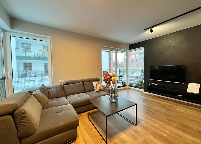 شقة 64m2 Oldtown Yacht Marina غدانسك